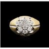 Image 1 : 1.00ctw Diamond Ring - 14KT Two-Tone Gold