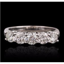 14KT White Gold 1.17ctw Diamond Ring