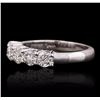 Image 2 : 14KT White Gold 1.17ctw Diamond Ring