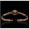 Image 3 : 14KT Two-Tone Gold 0.26ctw Diamond Bracelet