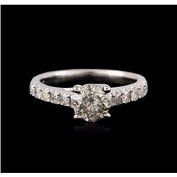 14KT White Gold 1.37ctw Diamond Ring