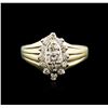 Image 1 : 14KT Yellow Gold 0.50ctw Diamond Ring