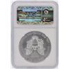 Image 2 : 2012 NGC Graded MS70 $1 American Silver Eagle Silver Coin