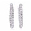 Image 1 : 14KT White Gold 2.97ctw Diamond Earrings