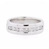 Image 1 : 14KT White Gold 0.89ctw Diamond Ring