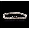 Image 2 : 14KT White Gold 2.00ctw Diamond Tennis Bracelet
