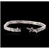 Image 3 : 14KT White Gold 2.00ctw Diamond Tennis Bracelet