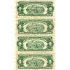 Image 2 : Lot of 10 Assorted United States Red Seal $2 Bills