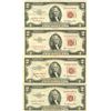 Image 3 : Lot of 10 Assorted United States Red Seal $2 Bills