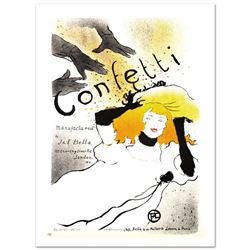 Confetti by Henri de Toulouse-Lautrec