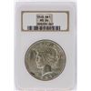 Image 1 : 1923 NGC MS64 Peace Silver Dollar