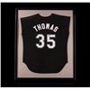 Image 1 : Frank Thomas Framed Autographed Jersey