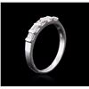 Image 3 : 18KT White Gold 0.40ctw Diamond Ring