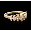 Image 2 : 14KT Yellow Gold 2.04ctw Diamond Ring