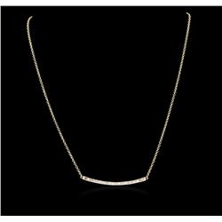 14KT Yellow Gold 0.84ctw Diamond Necklace