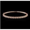 Image 1 : 14KT White Gold 1.33ctw Diamond Bracelet
