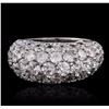 Image 1 : 14KT White Gold 5.34ctw Diamond Ring