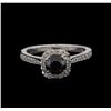Image 1 : 1.13ctw Black Diamond Ring - 14KT White Gold