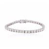 Image 1 : 18KT White Gold 9.92ctw Diamond Tennis Bracelet