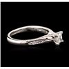 Image 3 : 14KT White Gold 0.66ctw Diamond Ring