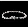 Image 2 : 14KT White Gold 2.17ctw Diamond Bracelet