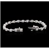 Image 3 : 14KT White Gold 2.17ctw Diamond Bracelet