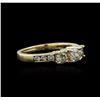 Image 2 : 14KT Yellow Gold 1.24ctw Diamond Ring