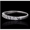 Image 2 : 14KT White Gold 0.25ctw Diamond Ring