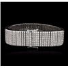 Image 2 : 14KT White Gold 15.43ctw Diamond Bracelet