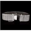 Image 3 : 14KT White Gold 15.43ctw Diamond Bracelet