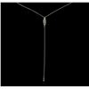 Image 1 : 14KT Yellow Gold 0.71ctw Diamond Necklace