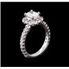 Image 3 : 1.84ctw Diamond Ring - 14KT White Gold