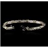 Image 3 : 14KT Two-Tone Gold 0.50ctw Diamond Bracelet