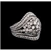 Image 2 : 1.54ctw Diamond Ring - 14KT White Gold