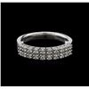 Image 1 : 0.80ctw Diamond Ring - 18KT White Gold