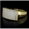 Image 3 : 18KT Yellow Gold 2.48ctw Diamond Ring