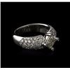 Image 2 : 14KT White Gold 1.93ctw Diamond Ring