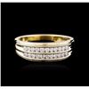 Image 1 : 14KT Yellow Gold 0.50ctw Diamond Ring