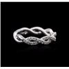 Image 2 : 14KT White Gold 0.31ctw Diamond Ring