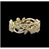 Image 2 : 0.54ctw Diamond Ring - 14KT Yellow Gold