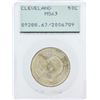 Image 1 : 1936 PCGS Graded MS63 Cleveland Commemorative Half Dollar Silver Coin