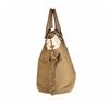 Image 2 : Chloe Baylee Khaki Canvas and Leather Crossbody Tote Bag