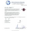 Image 3 : 14KT White Gold GIA Certified 3.84ct Ruby and Diamond Ring