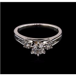 0.69ctw Diamond Ring - 14KT White Gold