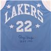 Image 2 : Elgin Baylor Framed Autographed Jersey