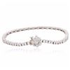 Image 2 : 18KT White Gold 2.55ctw Diamond Tennis Bracelet