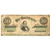 Image 1 : The Confederate States of America Richmond, Virginia $50 Note