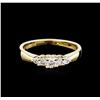 Image 1 : 14KT Yellow Gold 0.41ctw Diamond Ring