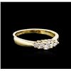 Image 2 : 14KT Yellow Gold 0.41ctw Diamond Ring