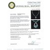 Image 5 : 14KT White Gold 29.36ctw Emerald and Diamond Necklace and Earring Suite